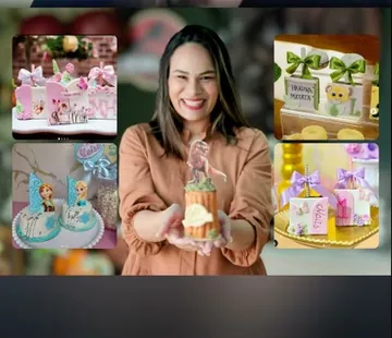 Bruna, aluna da Formação Doces Exclusivos